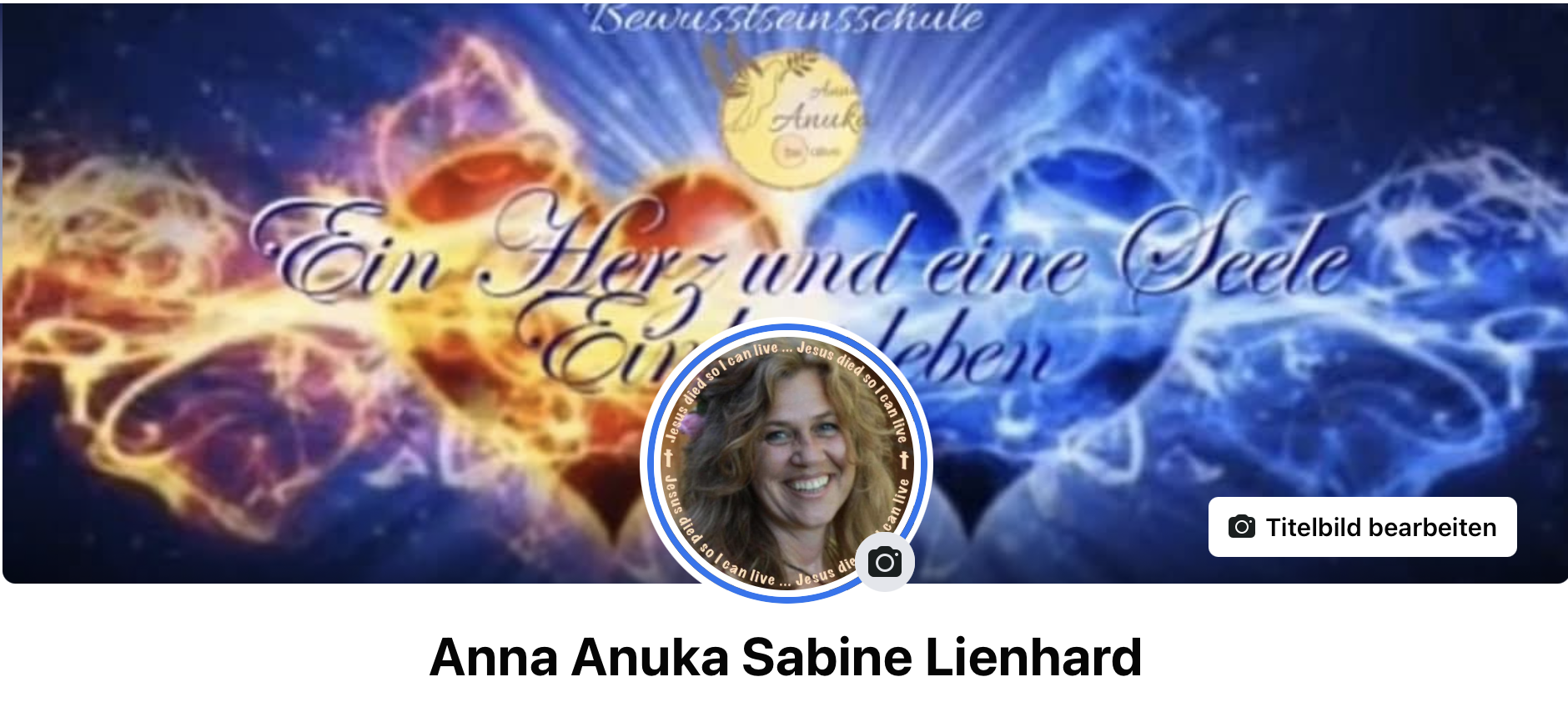 Anna Anuka Sabine Lienhard auf Facebook - http://be-alive-peace-inside.de